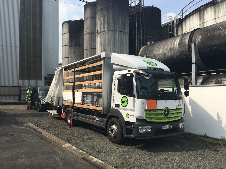 Umweltschaden Fahrzeug Ost haus + industrietechnik GmbH in Hannover